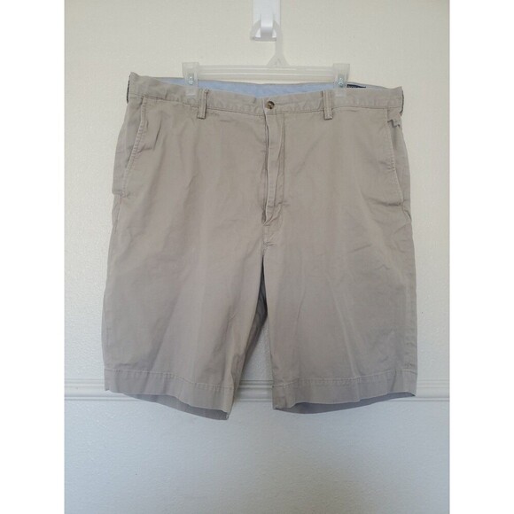 Polo Ralph Lauren The Polo Chino Stretch Classic Fit Khaki Shorts 40T - Picture 1 of 16
